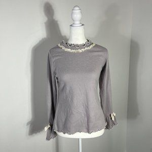 axes femme purple top